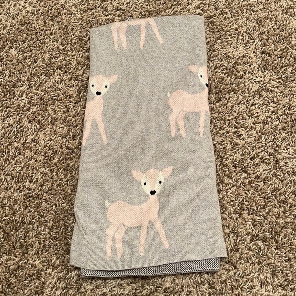 Dear baby blanket